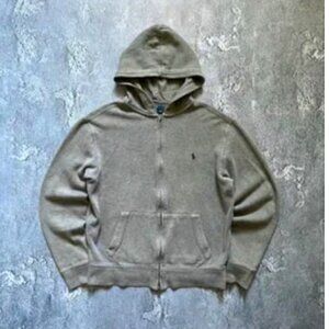 zip hoodie ralph polo M size